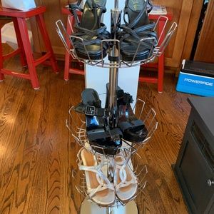 3 pairs women’s size 9 wedge sandals